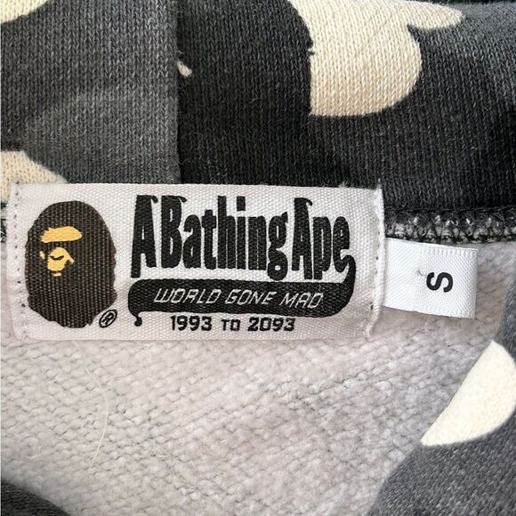 Bape The Bathing Ape Camo Hoodie Sweatshirt - Picture 7 of 8